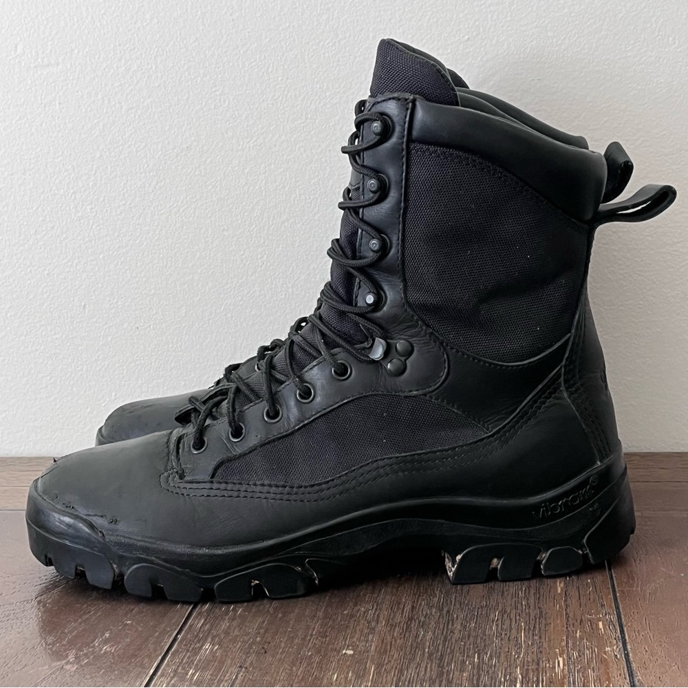 Danner Trooper II 400 grams Black Leather Combat Boots Mens size 10 D